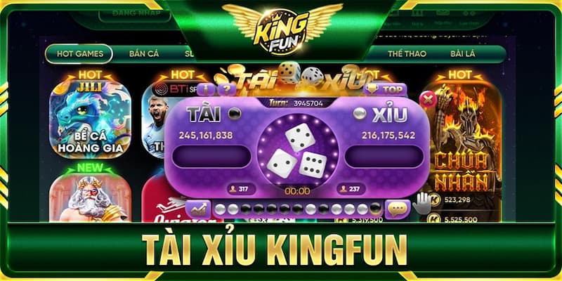 KingFun Cách chơi Tài Xỉu trên KingFun